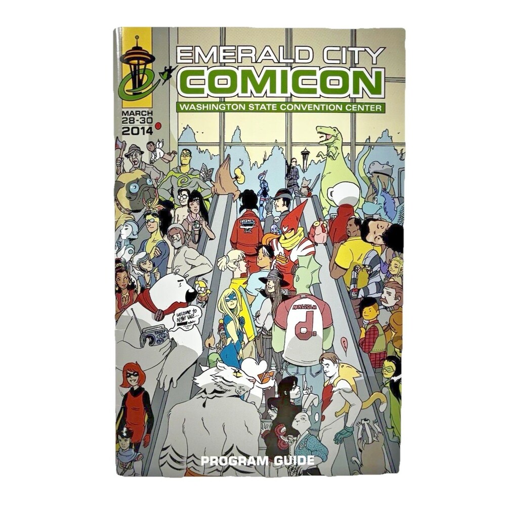 March 2014 Emerald City Comic Con Program Guide Unread